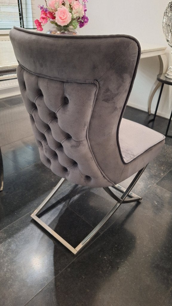 Eetkamerstoelen, Ophalen, Zo goed als nieuw, Vier, Stof