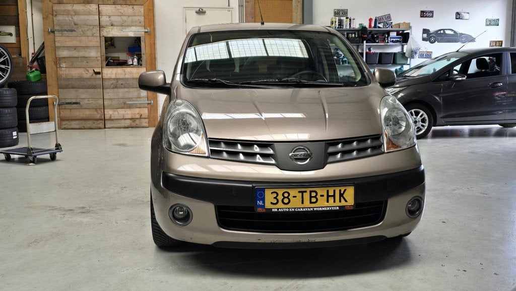 Nissan Note 1.4 First Note, Voorwielaandrijving, Stof, 4 cilinders, Bruin
