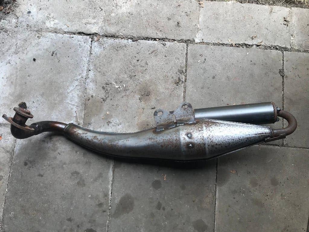 scooter  uitlaat peugeot, Fietsen en Brommers, Ophalen of Verzenden, Gebruikt, Uitlaat, Peugeot