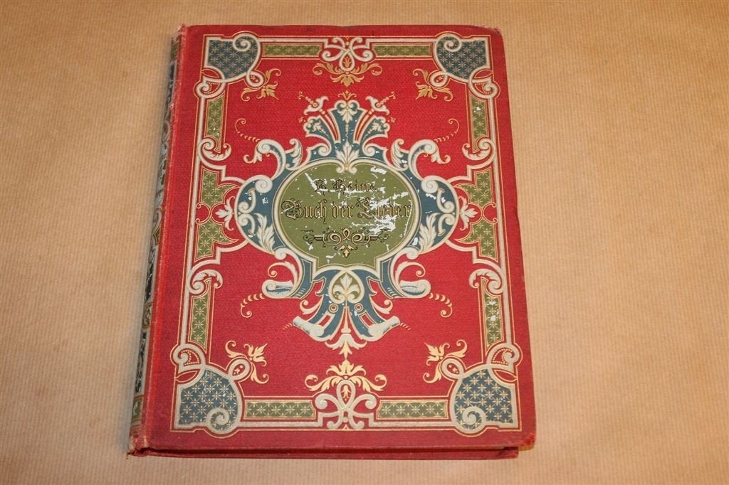 Heine Buch der Lieder — Luxe Editie 1880 Met Illustraties, Antiek en Kunst, Ophalen of Verzenden