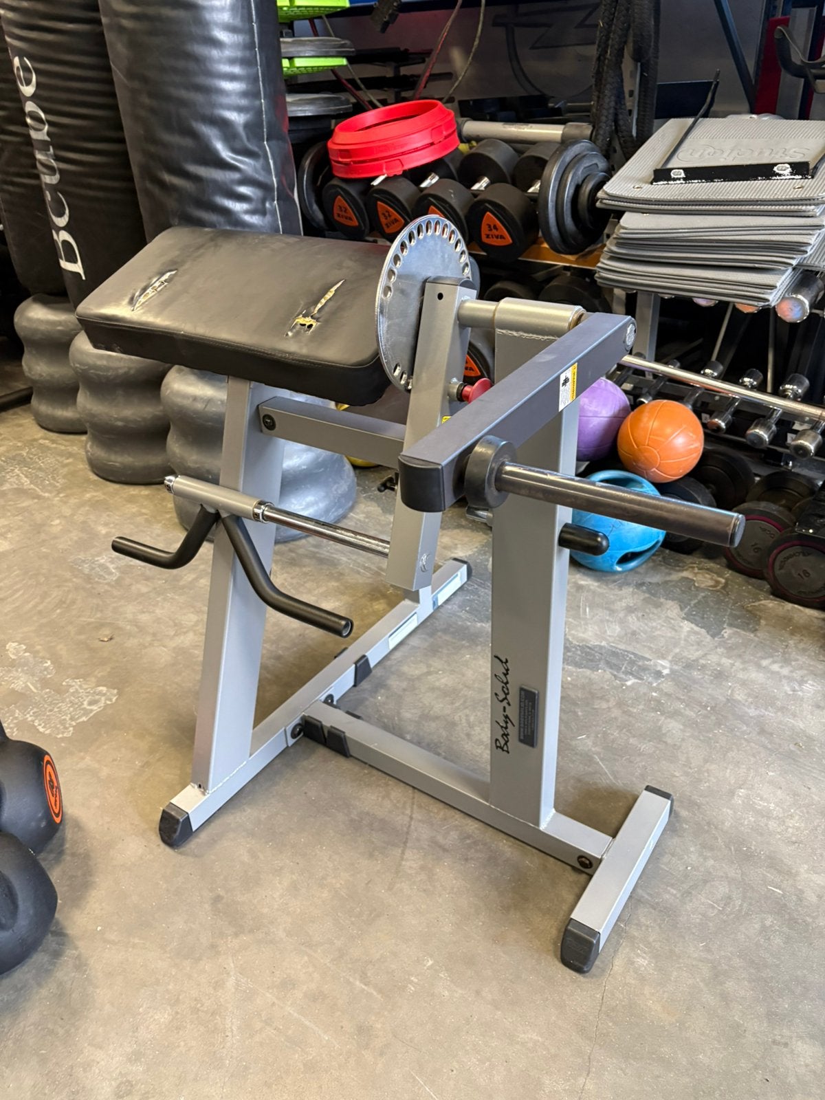 Biceps bank body solid platd loaded, Ophalen, Plate loaded, Body solid, Fitnessbank
