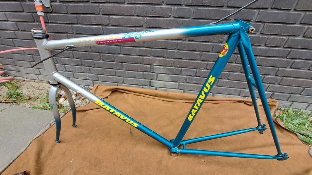 Vintage fietsframe Batavus Champion Racingline, 58cm, Fietsen en Brommers, Fietsonderdelen, Ophalen, Frame, Gebruikt, Batavus