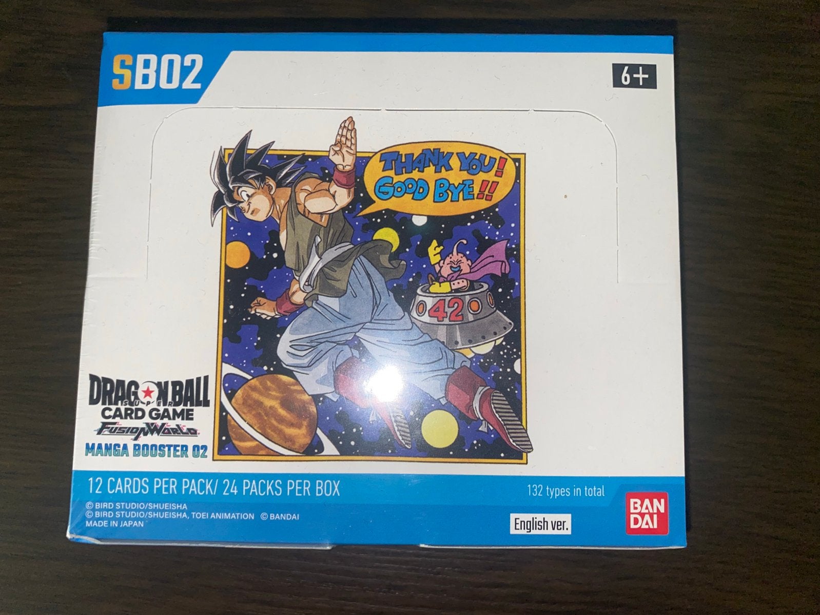 Dragon Ball manga booster SB02 boosterbox, Ophalen, Nieuw, Boosterbox, Foil