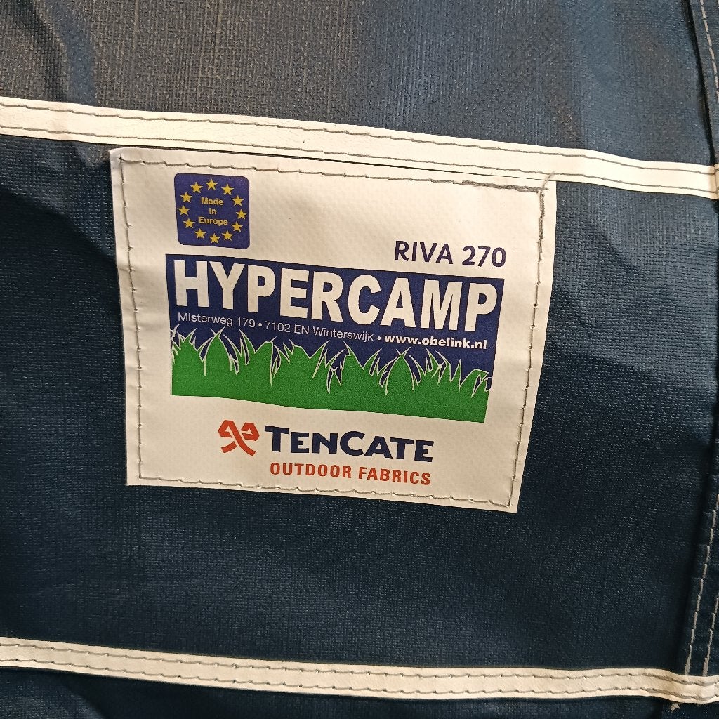 ZGAN Voortent Hypercamp RIVA 270 maat 8, Ophalen, Zo goed als nieuw, Ten Cate All Season 240g/m2