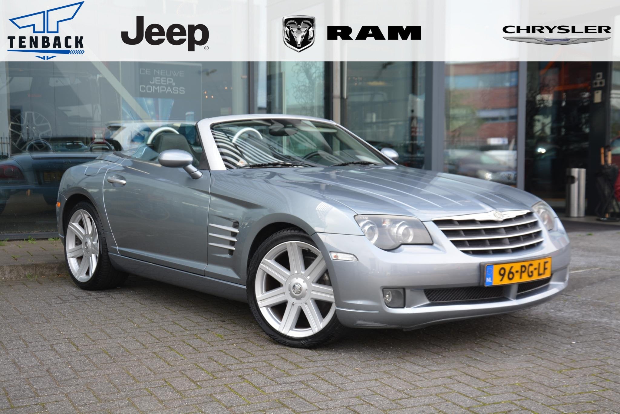 Chrysler Crossfire Cabrio 3.2 V6, Auto's, Chrysler, Automaat, Stoelverwarming, Achterwielaandrijving, Gebruikt