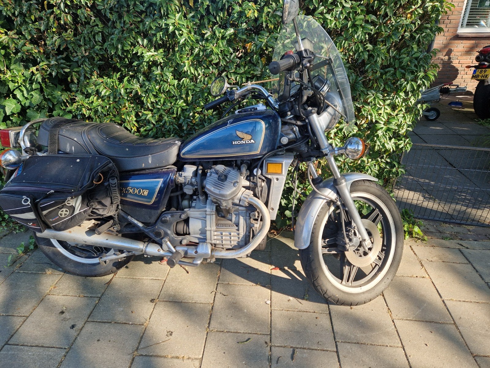 Honda CX500C 1981 lage km-stand met onderhoud., Motoren, Ophalen, Gebruikt