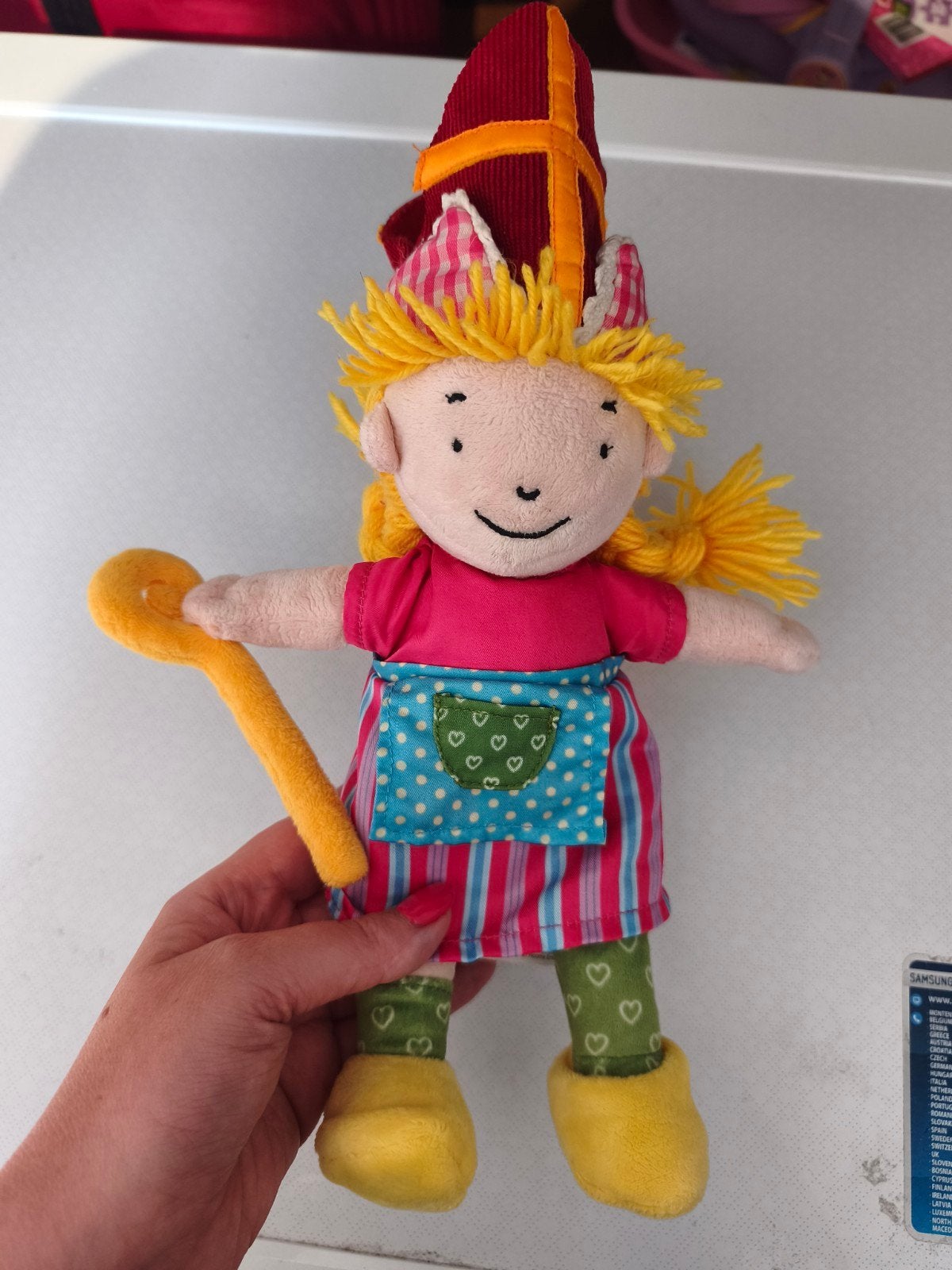 Fien van Fien en Teun knuffel als Sinterklaas, Kinderen en Baby's, Speelgoed | Knuffels en Pluche, Ophalen, Gebruikt, Overige merken