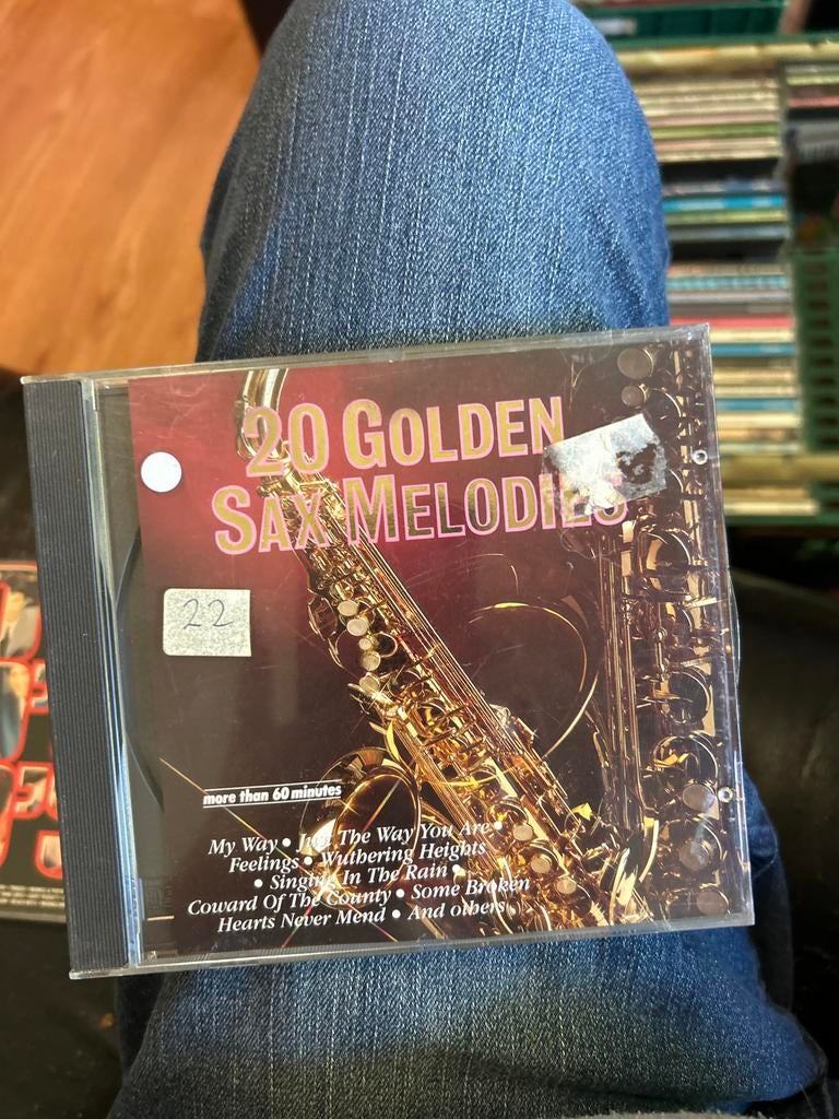 20 Golden Sax Melodies CD - Diverse artiesten, Ophalen of Verzenden, Zo goed als nieuw