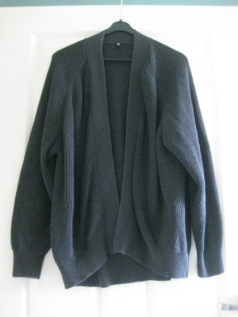 Dames vest, maat L, donkergrijs, van Hema, Verzenden, Maat 42/44 (L), Zo goed als nieuw, Grijs