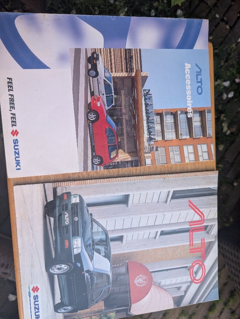 Suzuki Alto folders, Ophalen of Verzenden, Zo goed als nieuw, Overige merken