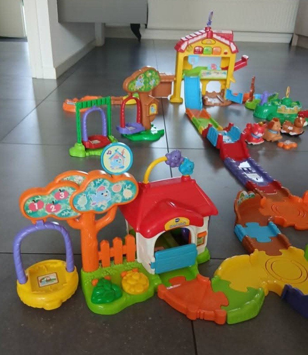 Vtech zoef zoef dieren complete set, Kinderen en Baby's, Speelgoed | Vtech, Zo goed als nieuw, Ophalen