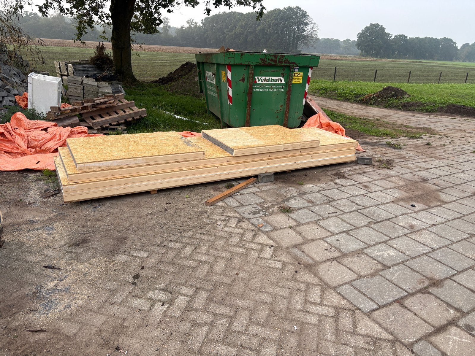 Isobouw Slimfix Riet RC 2,5 isolatieplaten, Ophalen, Nieuw, Hout, 50 tot 100 mm