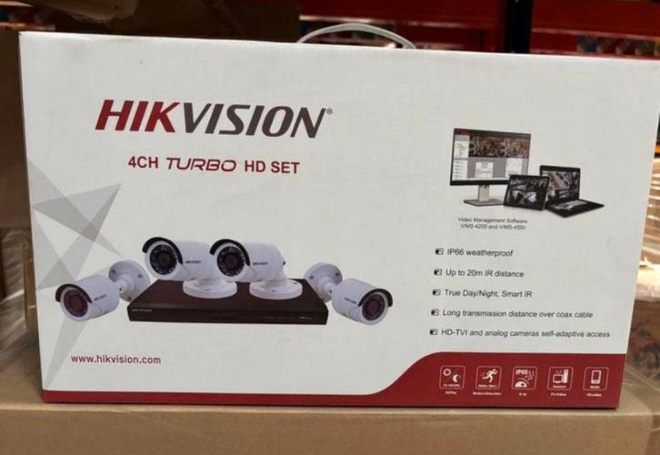 ‼️Nieuw‼️Hikevision beveiligingscamera 4 camera’s, Dr.Nolenslaan 157E 6136GM Sittard, Hikevision, Nieuw, Ophalen of Verzenden