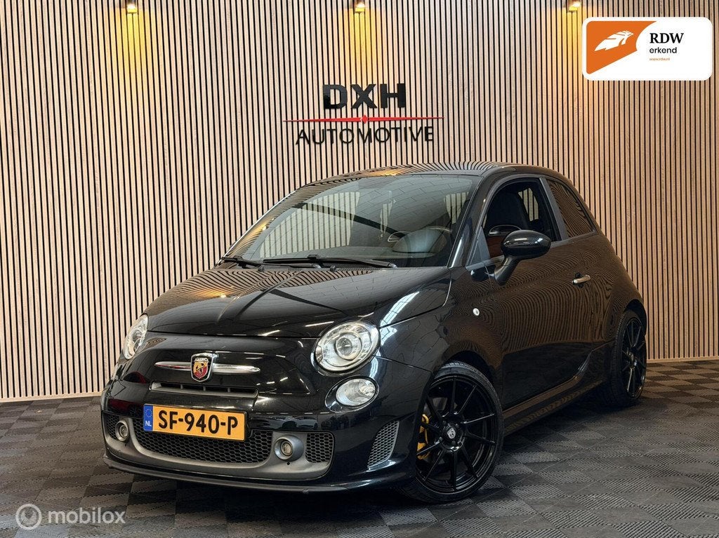Fiat 500 1.4 T-Jet Abarth 595 Turismo 160pk CARPLAY INTERSCP, Auto's, Fiat, Bedrijf, Te koop, ABS, Airbags, Airconditioning, Alarm