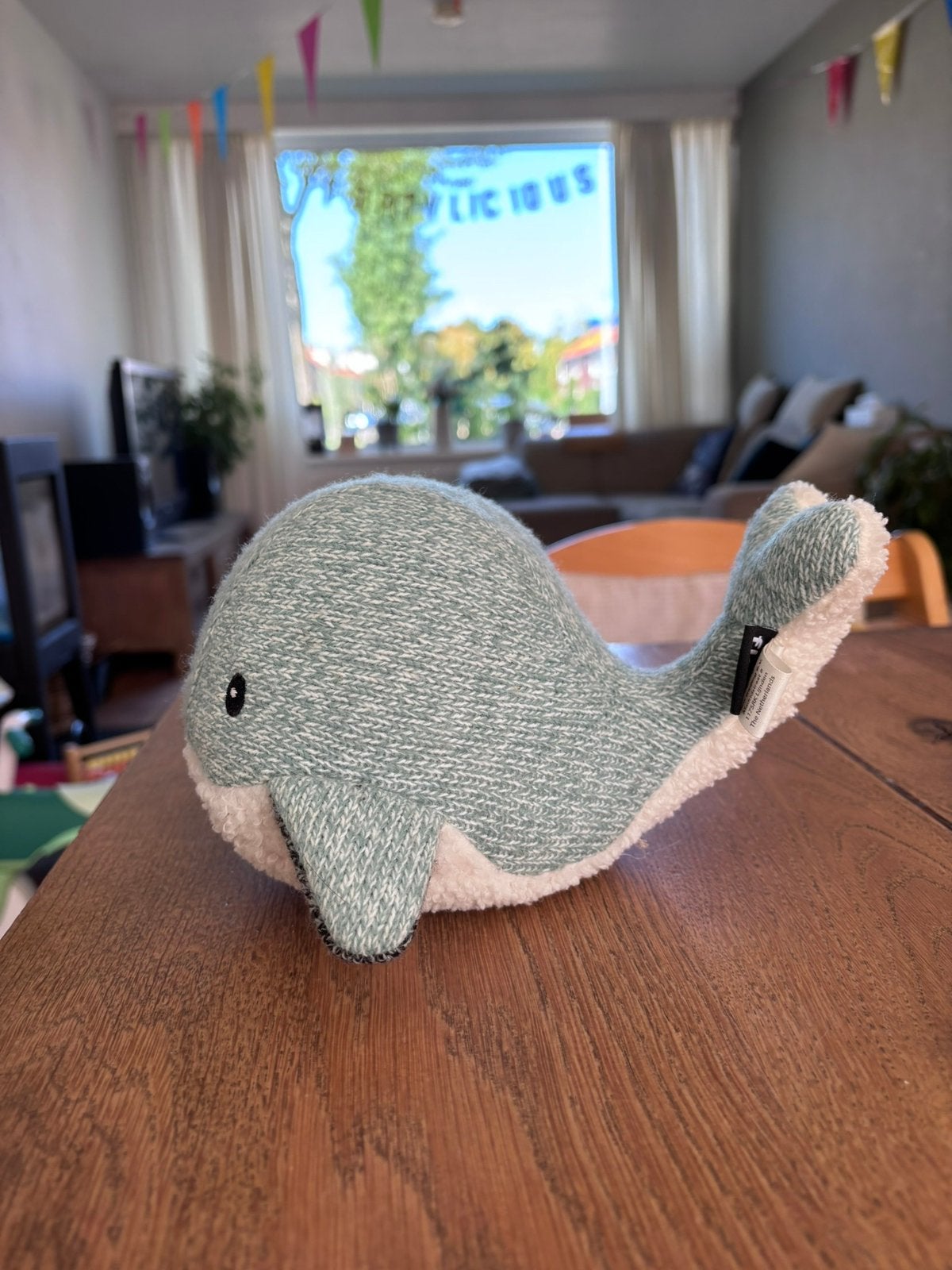 Walvis hartslag knuffel, Ophalen of Verzenden, Nieuw