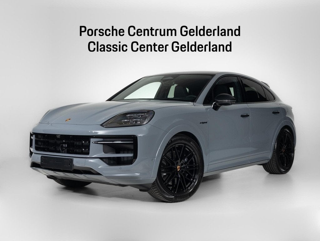 Porsche Cayenne Coupé E-Hybrid Black Edition, 2995 cc, Met garantie (alle), 4 stoelen, 26 kWh