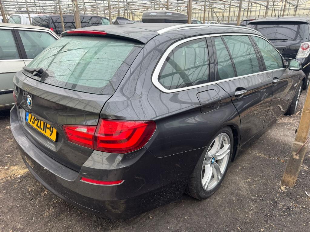 BMW 5-Serie 520D Touring 135KW Aut8 2013 Grijs, Auto's, BMW, Achterwielaandrijving, 1995 cc, 2000 kg, Stationwagon