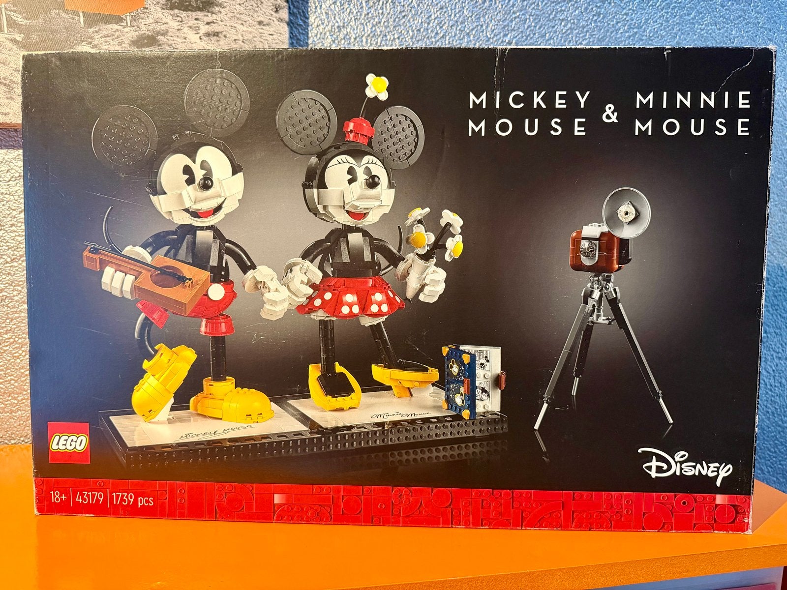 LEGO Disney Mickey & Minnie Mouse Bouwbare Figuren 43179, Ophalen of Verzenden, Gebruikt