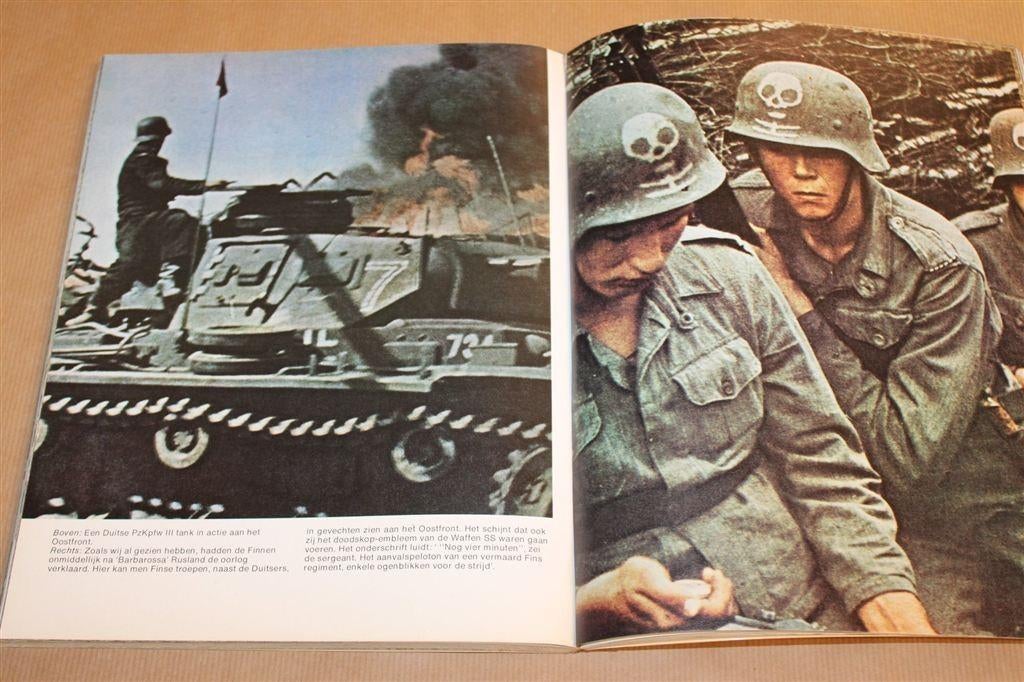 Tweede Wereldoorlog in Kleur — Duitse Propagandafoto’s, Ophalen of Verzenden, Tweede Wereldoorlog, Gelezen, Overige onderwerpen