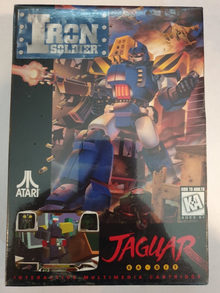 IRON SOLDIER NEW SEALED, Spelcomputers en Games, Atari Jaguar, 1 speler, Racen en Vliegen, Nieuw