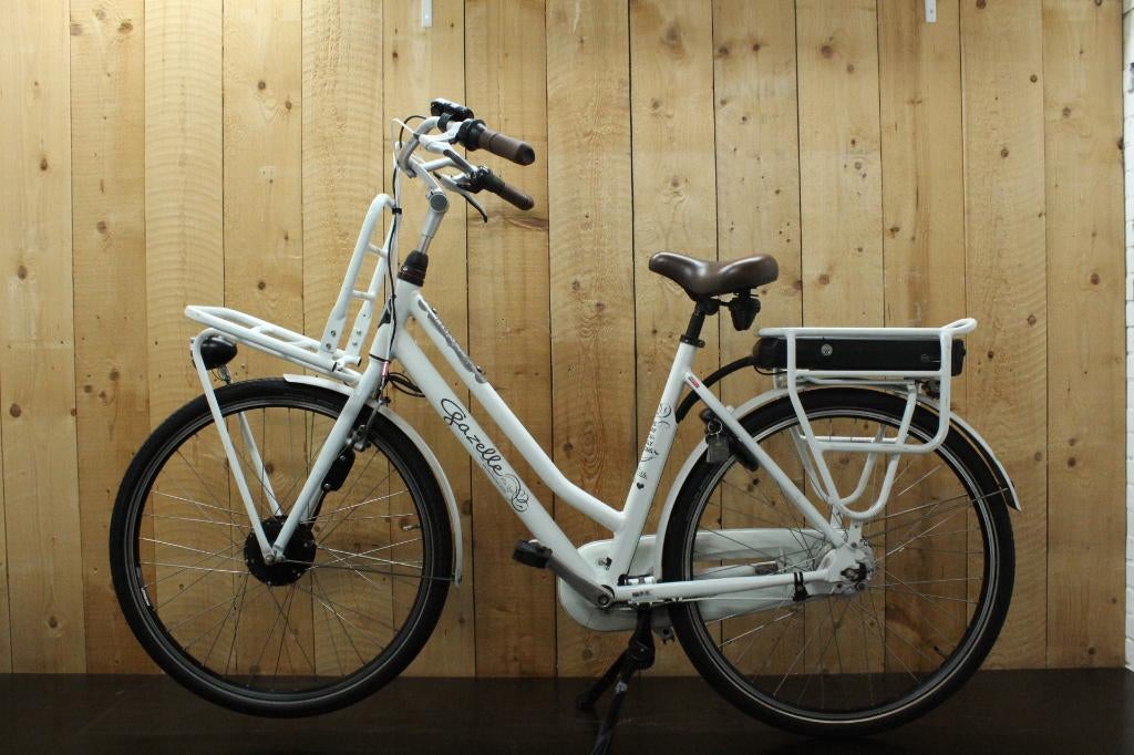 Nette elektrische Gazelle Miss Grace met 7 versnellingen, Gebruikt, 51 tot 55 cm, 50 km per accu of meer, Ophalen