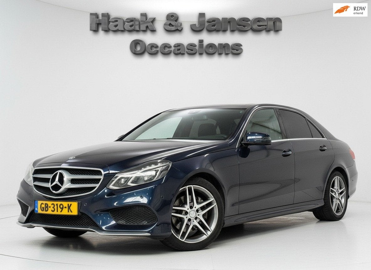 Mercedes-Benz E-klasse 300 BlueTEC HYBRID Lease Edition, Auto's, Automaat, Euro 5, Achterwielaandrijving, Gebruikt