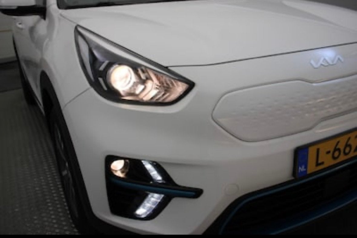 Kia Niro Elektrisch 204pk Aut 2021 Wit, 1712 kg, Leder en Stof, Wit, Elektrisch