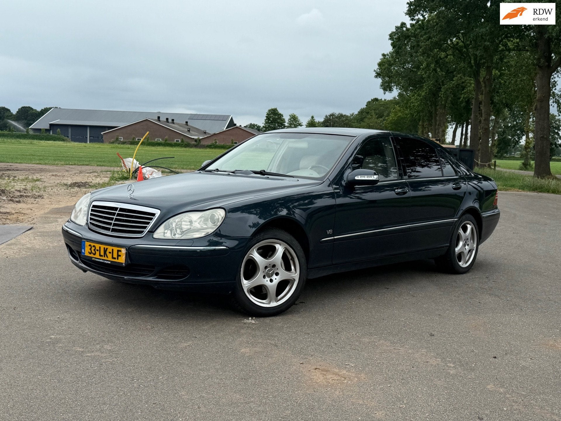 Mercedes-Benz S-klasse 500 Lang/BOMVOLL/NETJES/APK/AMG, Auto's, Automaat, Achterwielaandrijving, Gebruikt, 8 cilinders