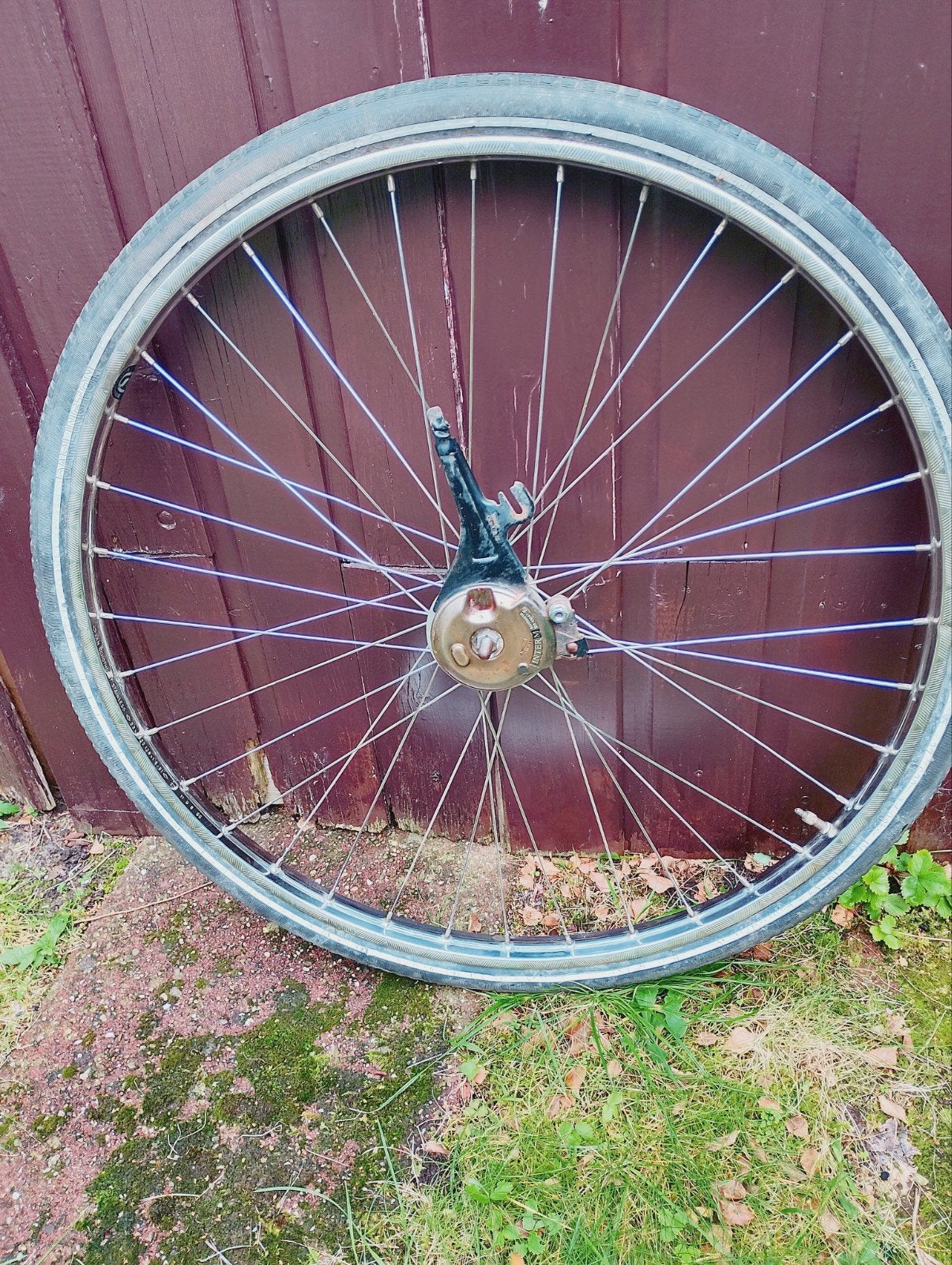 28 inch voorwiel met Shimano Nexus en rollerbrake, Gebruikt, Stadsfiets, Shimano, Ophalen