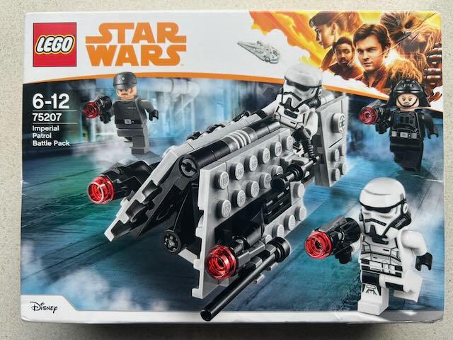 LEGO STAR WARS 75207 IMPERIAL PATROL BATTLE PACK, Star Wars, Lego, Nieuw, Ophalen of Verzenden