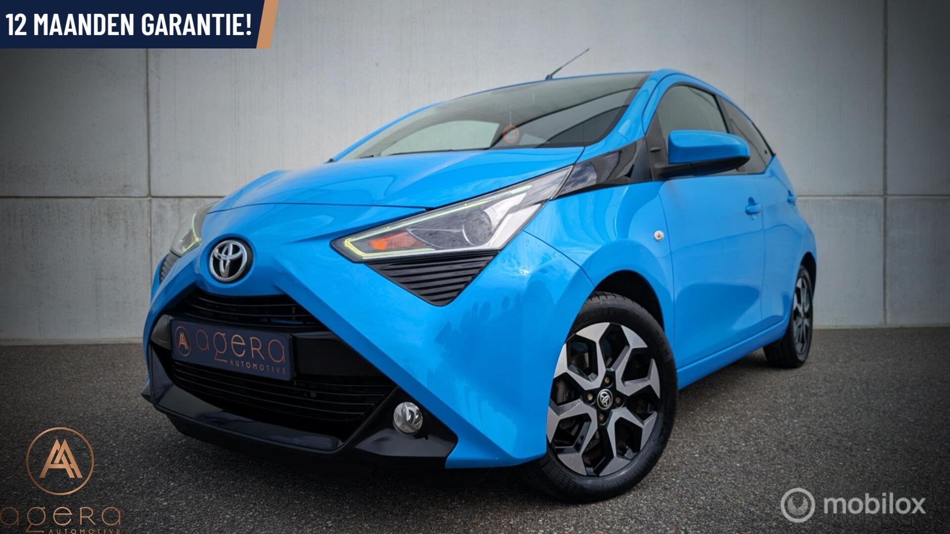 Toyota Aygo 1.0 VVT-i x-cite, Trekhaak, 1e Eigenaar Dealer-, Auto's, Voorwielaandrijving, Stof, Gebruikt, Met garantie (alle)