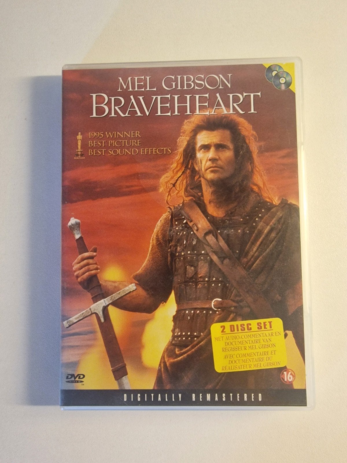 Braveheart DVD - Mel Gibson, Gebruikt, Vanaf 16 jaar, Historisch of Kostuumdrama, Boxset
