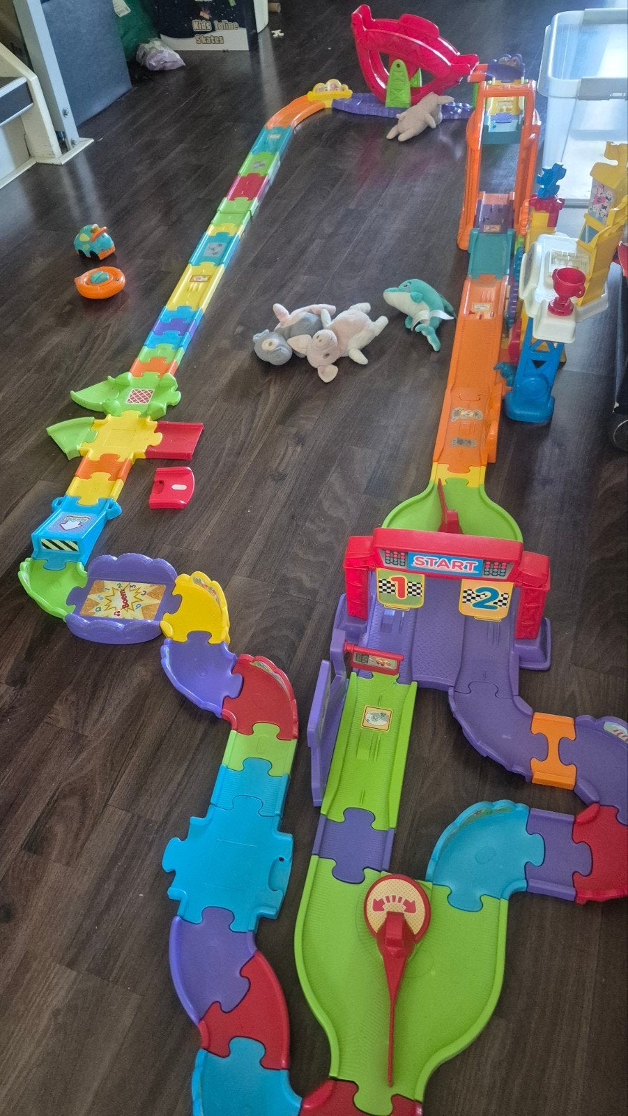 VTech Toet Toet Auto Super RC Racecircuit, Ophalen of Verzenden, 2 tot 4 jaar