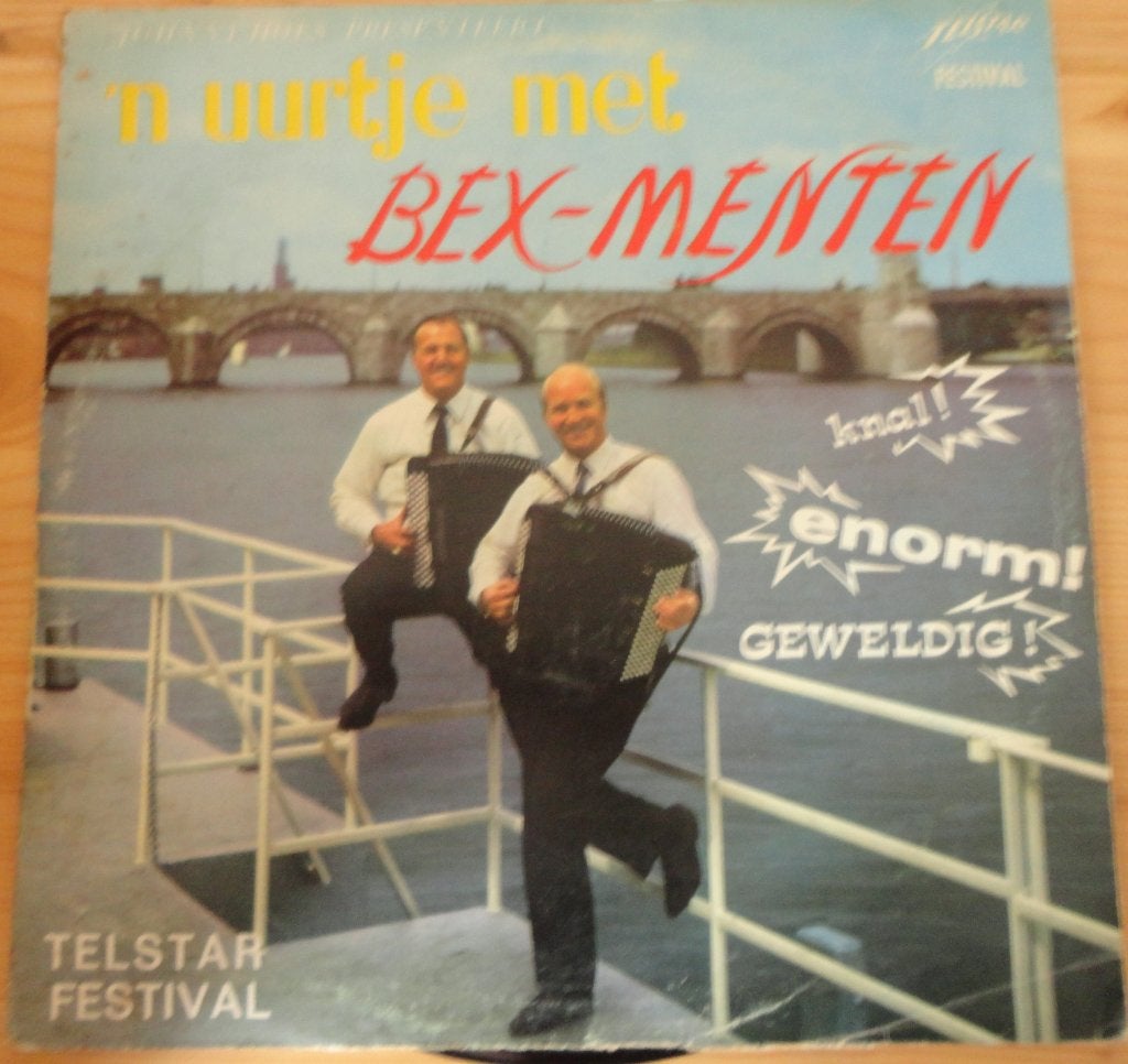 Bex-Menten - 'n uurtje met (LP), Ophalen of Verzenden, Gebruikt, 12 inch, Levenslied of Smartlap