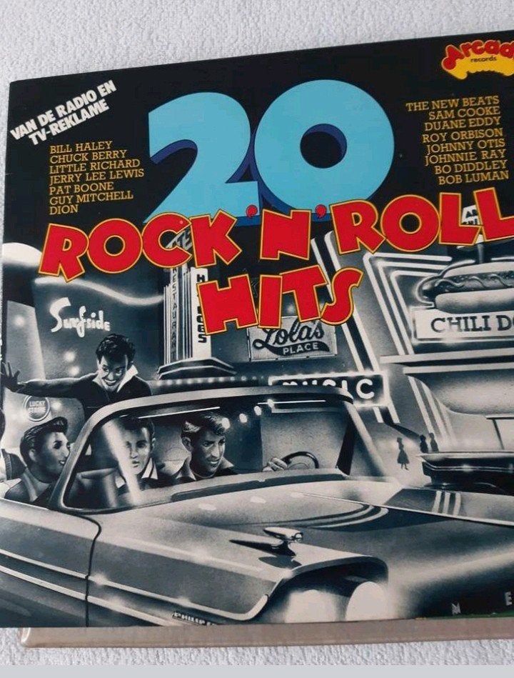 Uit 1974 , LP 20 Rock 'n roll hits, Arcade, Ophalen of Verzenden