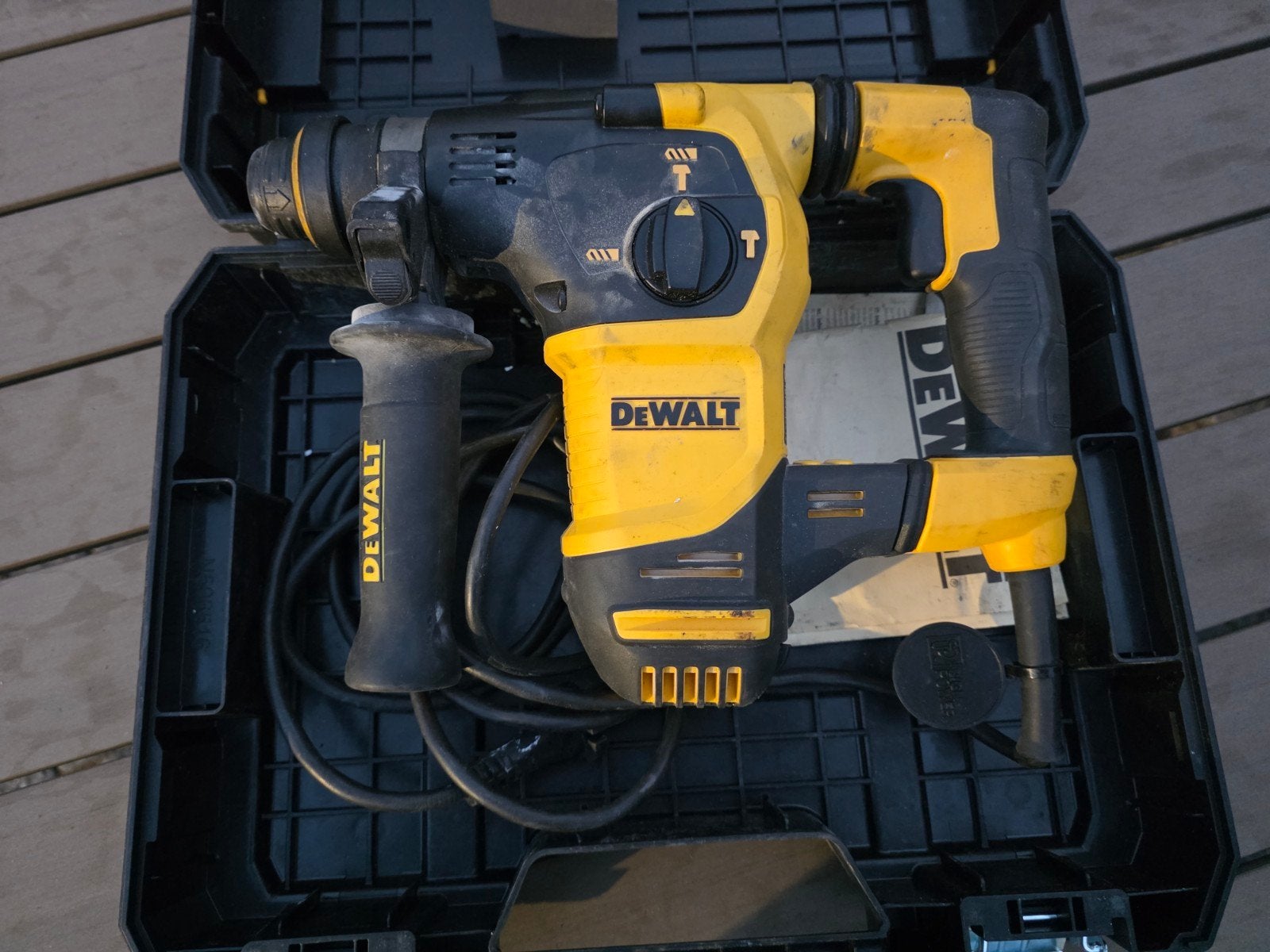 DeWalt hakhamer/boormachine 25333k, Ophalen of Verzenden, Gebruikt, Boormachine