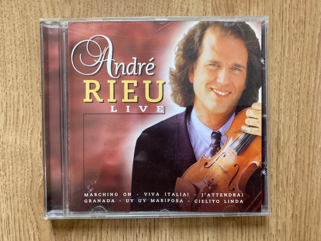 CD André Rieu - Live, Ophalen of Verzenden, Classicisme, Gebruikt, Orkest of Ballet