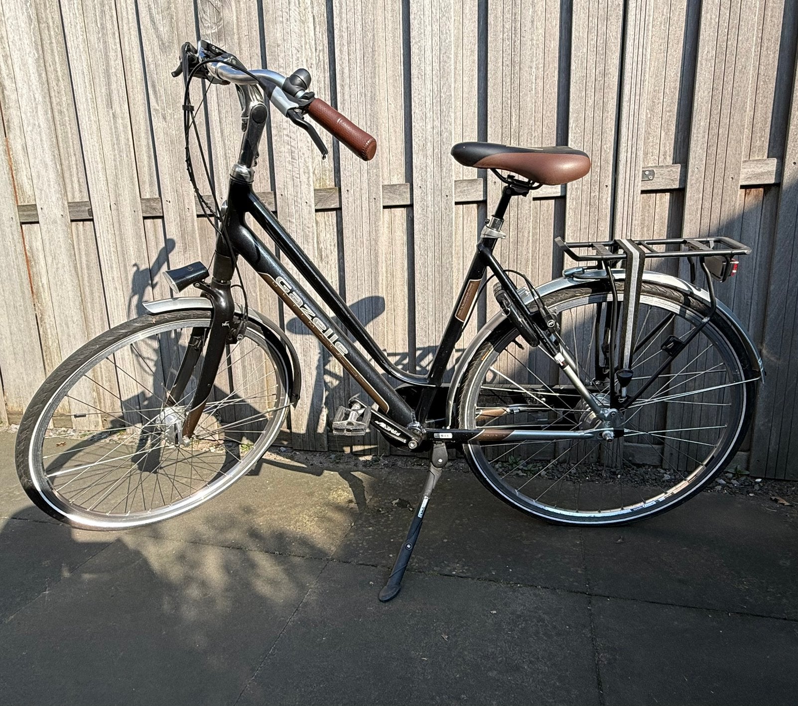 Gazelle Ultimate C3 damesfiets frame:53, Ophalen, Minder dan 10 versnellingen, 53 tot 56 cm, Zo goed als nieuw