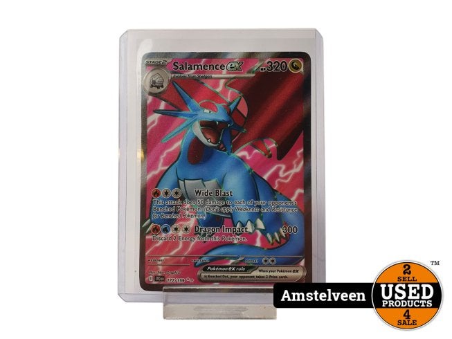 Pokemon TCG Kaart: Salamence EX 177/159 Near Mint
