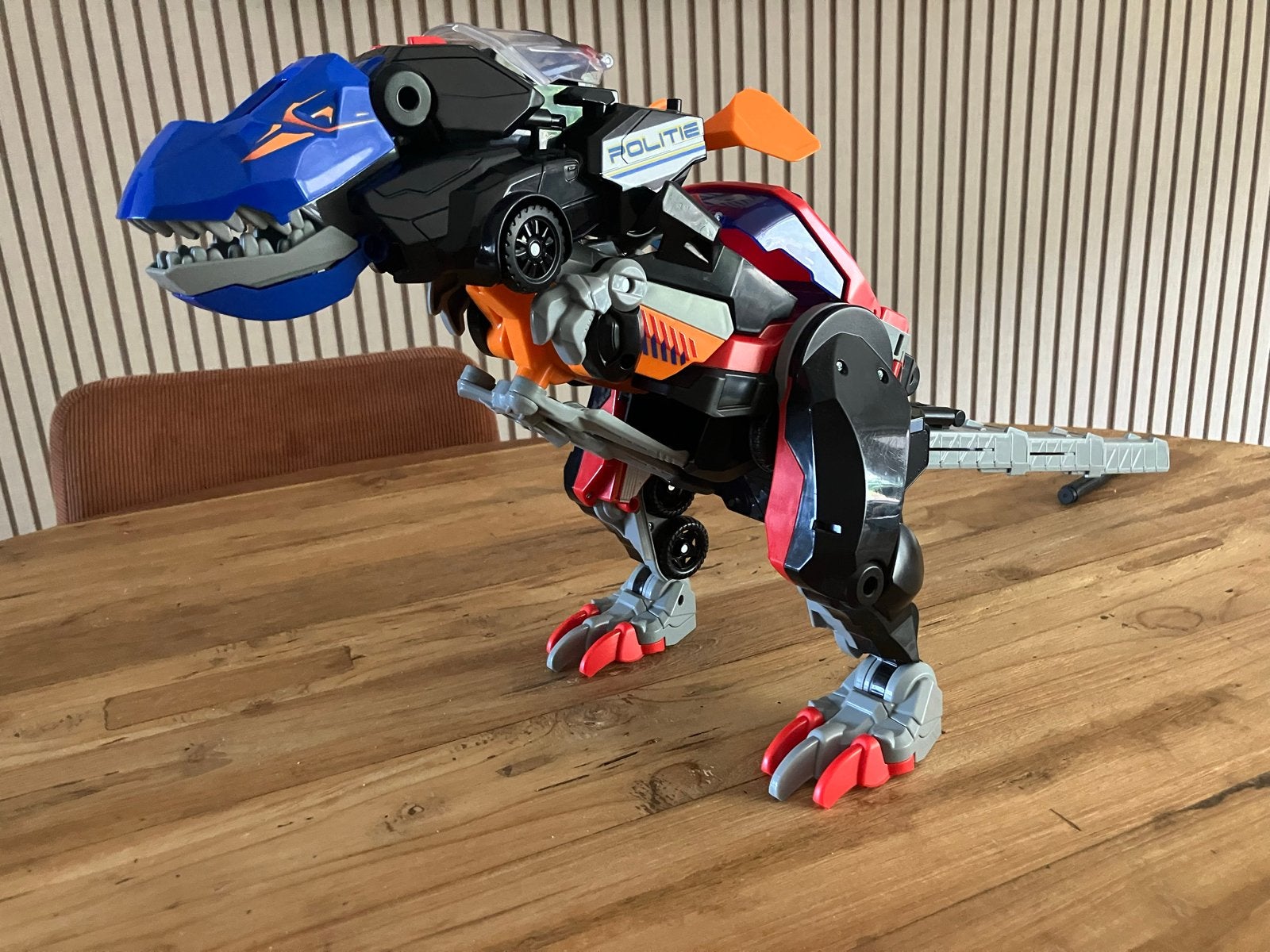 VTech Switch & Go Dinos: Politieauto, Helikopter, Brandweera, Ophalen, Gebruikt