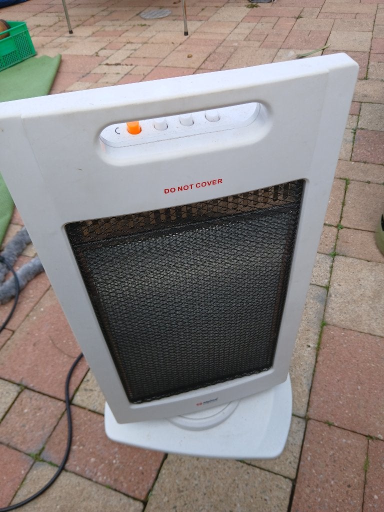 Alpina Halogeen Kachel - 1200W, Caravans en Kamperen, Ophalen of Verzenden, Gebruikt