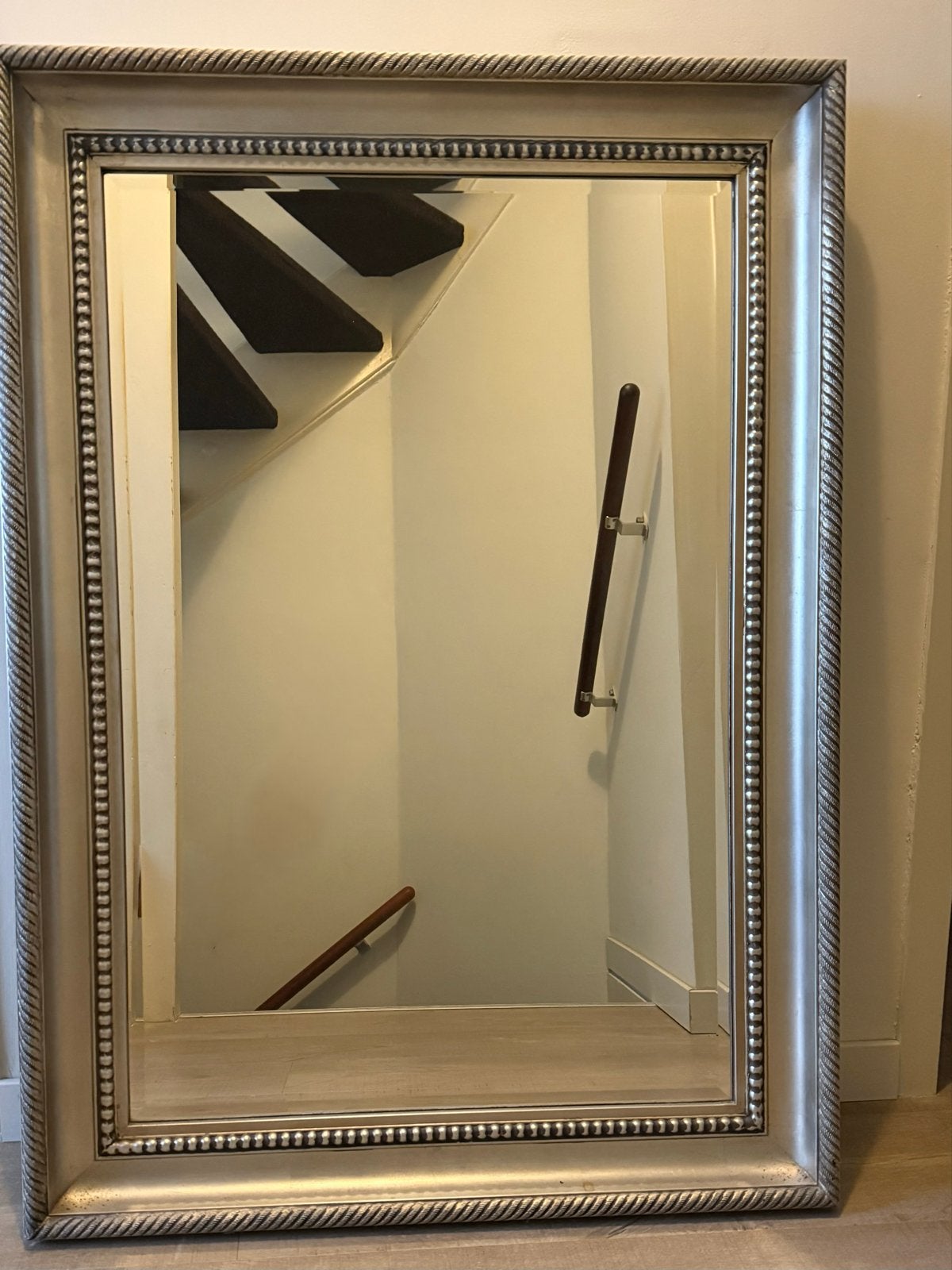 Grote facet geslepen spiegel 80x110 cm, Huis en Inrichting, Ophalen, Gebruikt, 100 tot 150 cm, 75 tot 100 cm