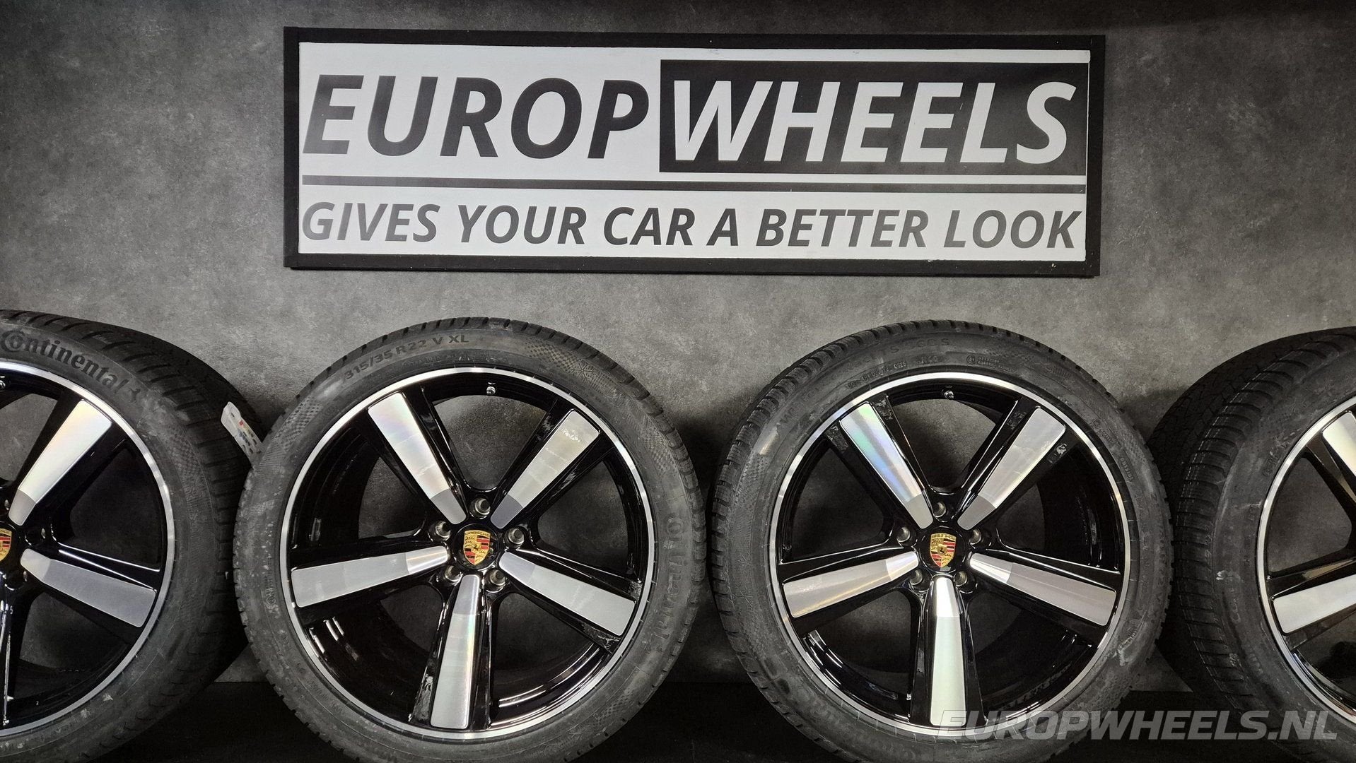22 inch Porsche Cayenne Coupe 9YB velgen winterbanden