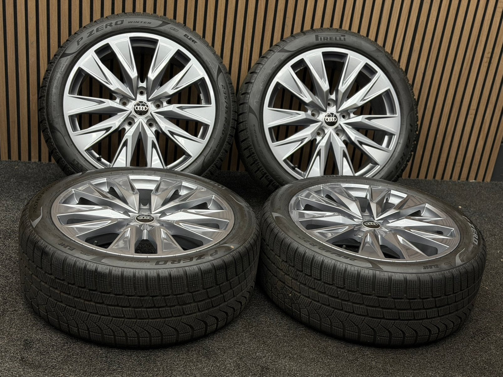 ZGAN! Originele 20 inch Audi A6 S6 e-tron 5x130 Pirelli ‘25, Ophalen, ., Banden en Velgen, Winterbanden