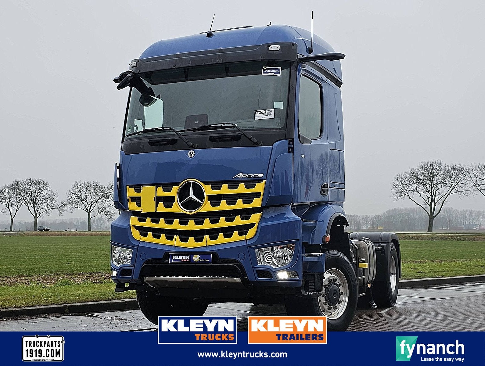 MERCEDES-BENZ AROCS 1843 4x4 allrad pto mp5, Auto's, Automaat, Stoelverwarming, Euro 6, Overige kleuren