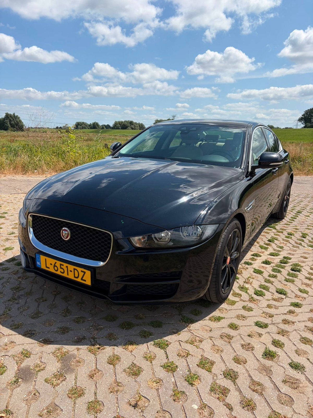 Jaguar XE 2016 2.0D Portfolio 180PK Nieuwe Apk, 1800 kg, Beige, Zwart, 24 km/l