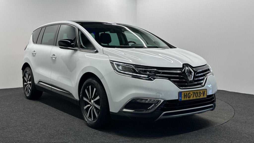 Renault Espace 1.6 TCe Dynamique 5p TREKHAAK PANO NAVI CRUIS, Auto's, Renault, 1618 cc, Gebruikt, Leder en Stof, Wit