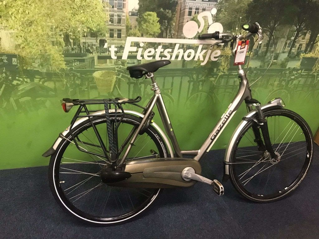 Fietshokje Raaks : Gazelle Monteaux Damesfiets 56cm, Overige merken, Raaks Fietsen, 53 tot 56 cm, (Extra) lage instap