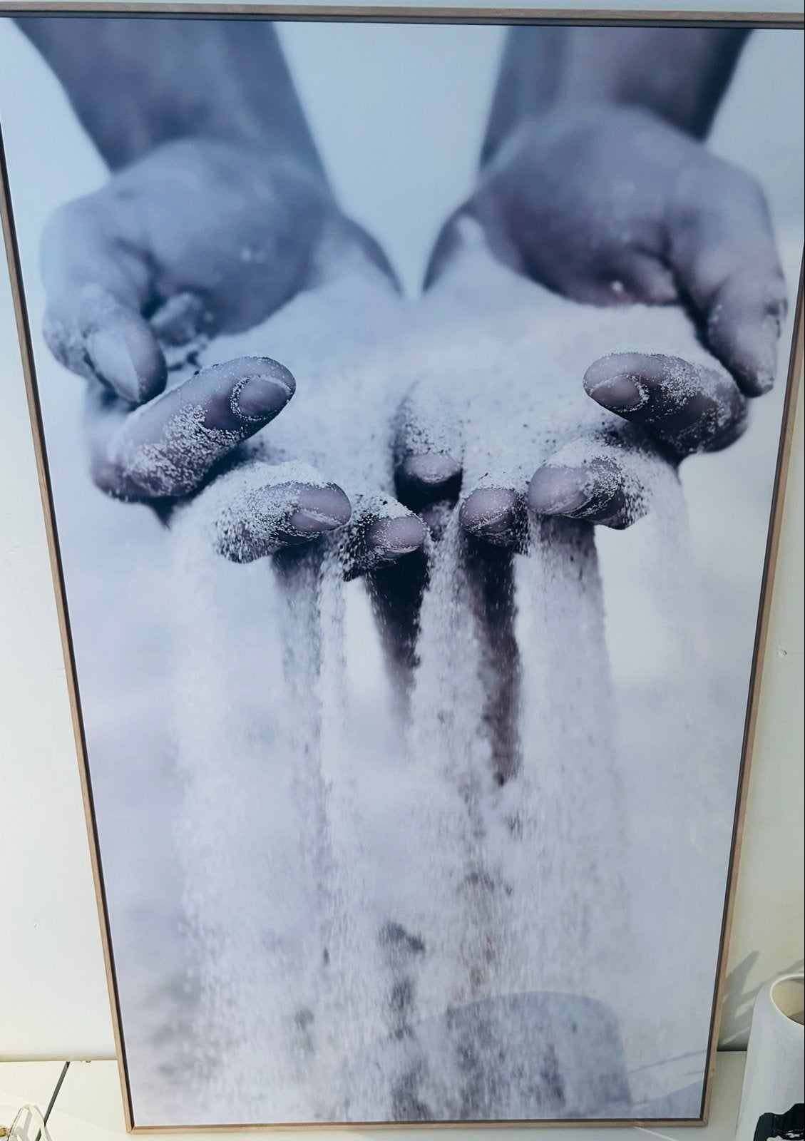 Doek Leenbakker - Zand in handen, Ophalen, Zo goed als nieuw, 75 tot 100 cm, Print