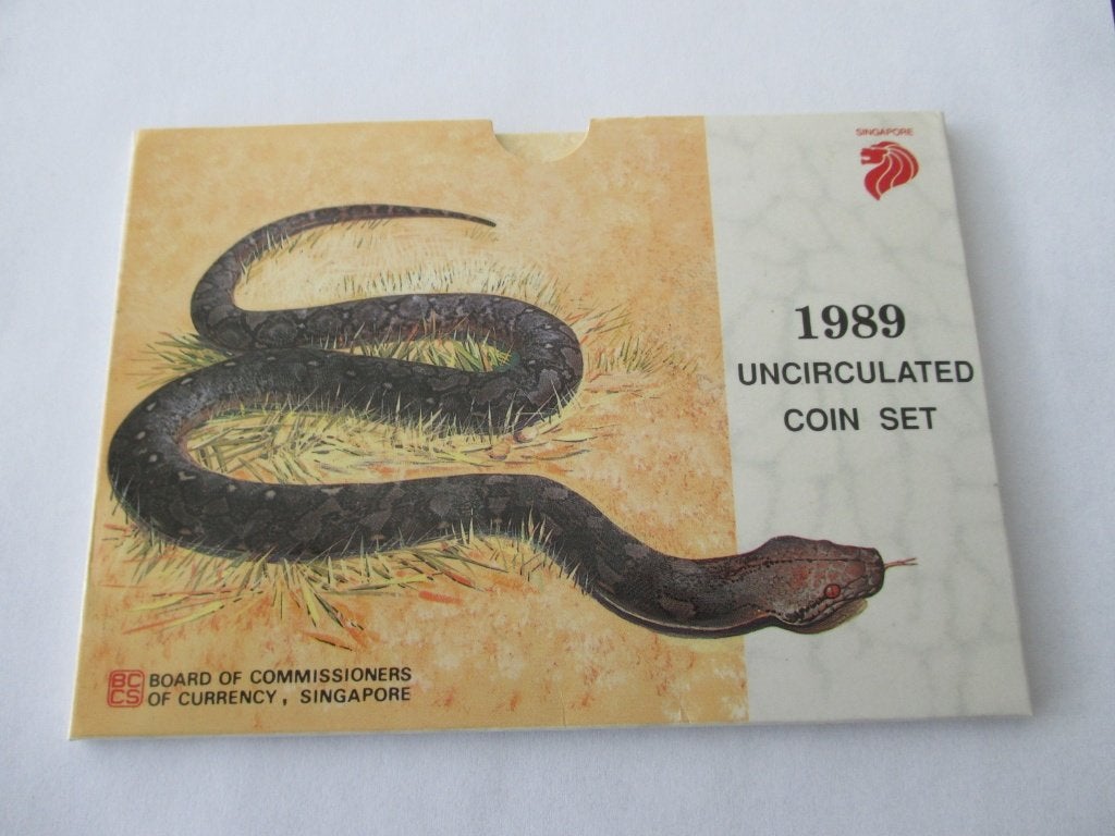Singapore jaarset 1989 unc, Ophalen of Verzenden, Zuidoost-Azië, Setje